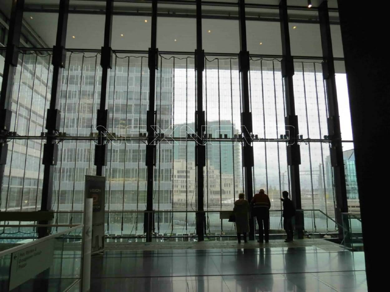 Netherlands Den Haag glass facade media transparent LED screen(图2)