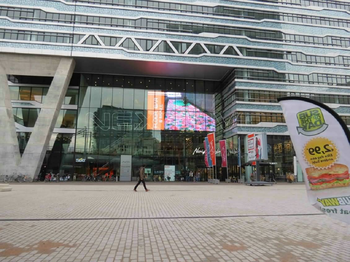 Netherlands Den Haag glass facade media transparent LED screen(图13)