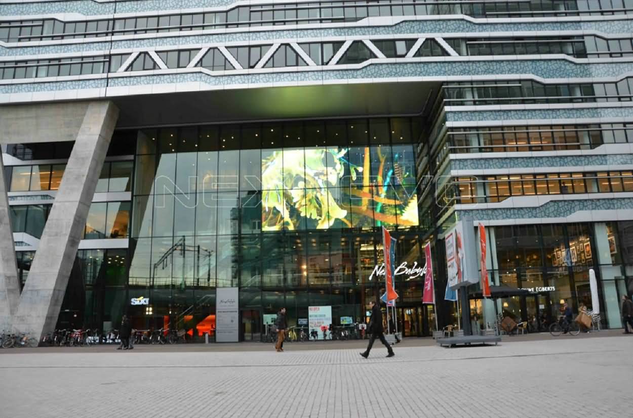 Netherlands Den Haag glass facade media transparent LED screen(图14)