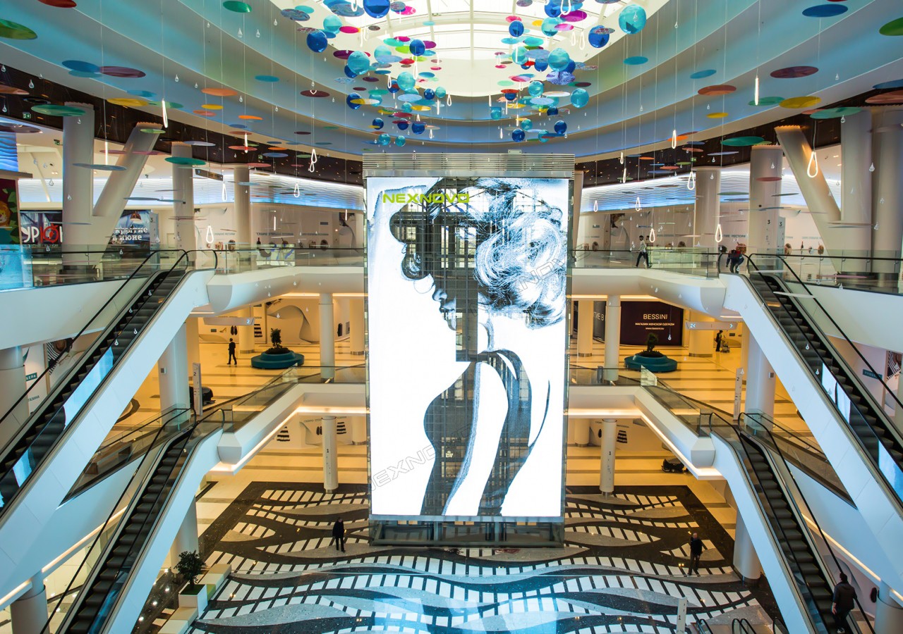 transparent sightseeing elevator in Russia shopping mall(图2)