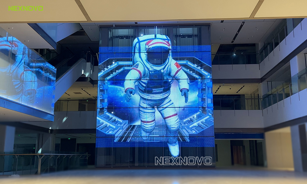 Novoglass LED screen, NEXNOVO Glass LED display