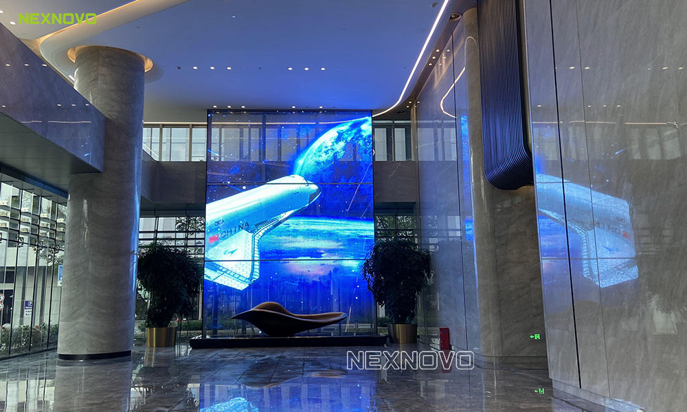 glass LED wall, glass LED partition, transparent led screen, glass led display