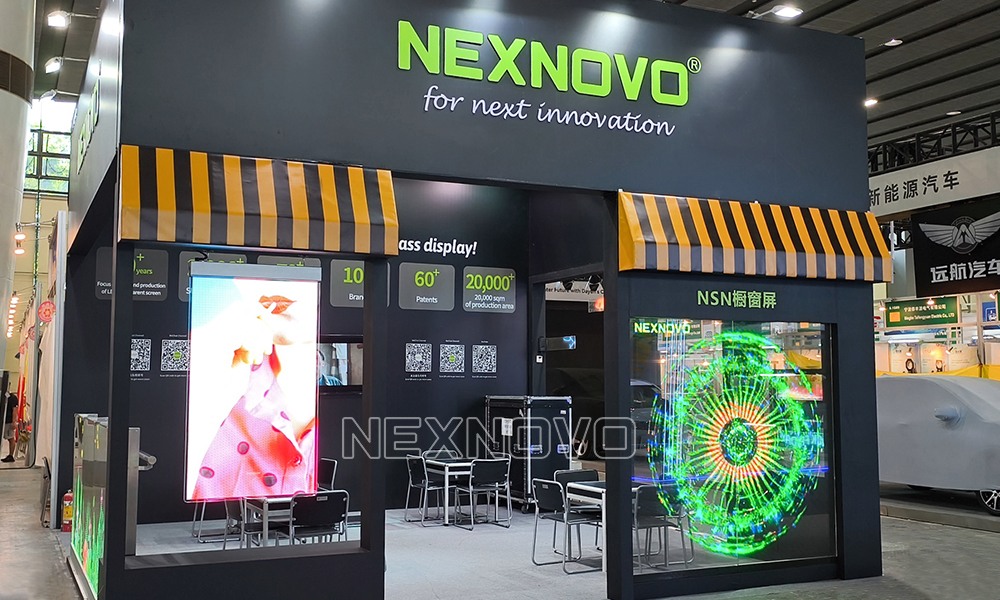 NEXNOVO Novoglass LED screen, NE series, NPG series, NSN series, NB series, NT series, FantaSign in the Canton Fair