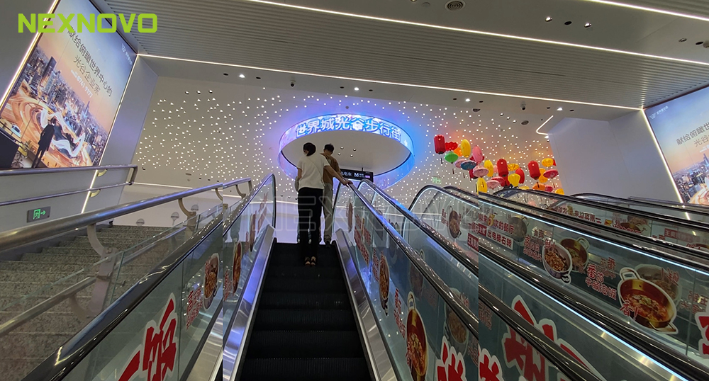 NEXNOVO Circular Glass LED Screens: 360°Tech Aesthetics!