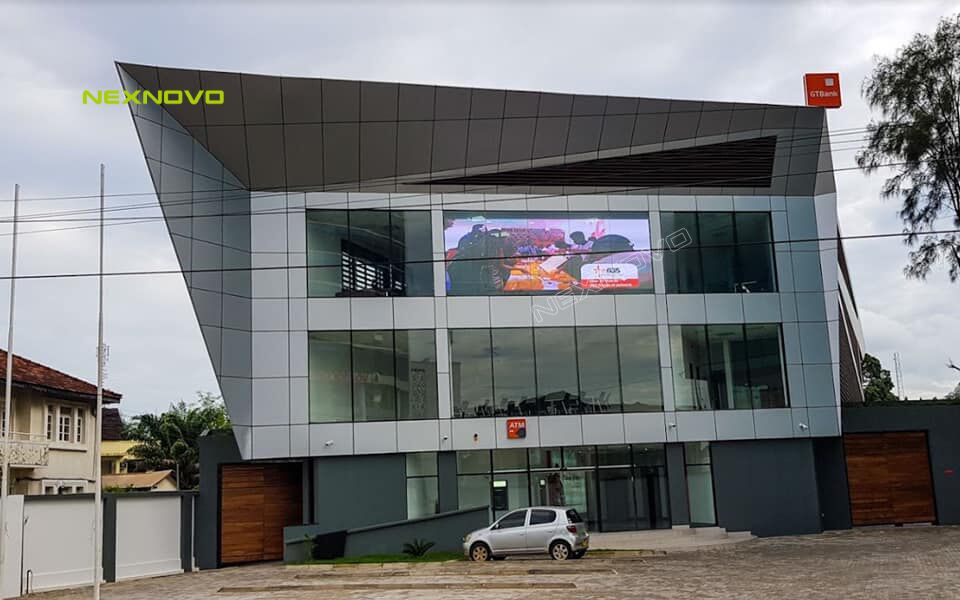 GT Bank office building with NEXNOVO tra