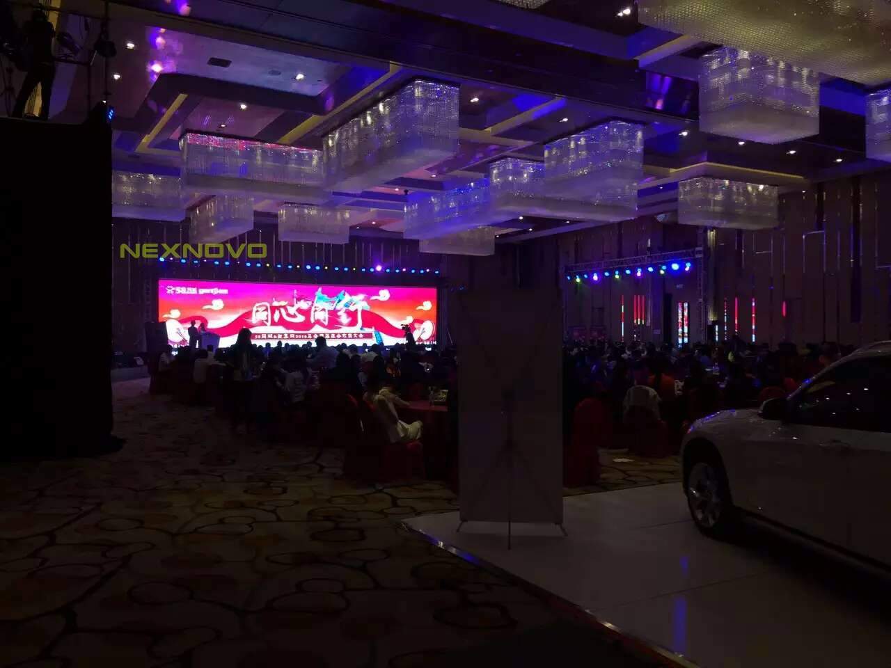 58 Tong Cheng Dealers Meeting Rental transparent LED display(图2)