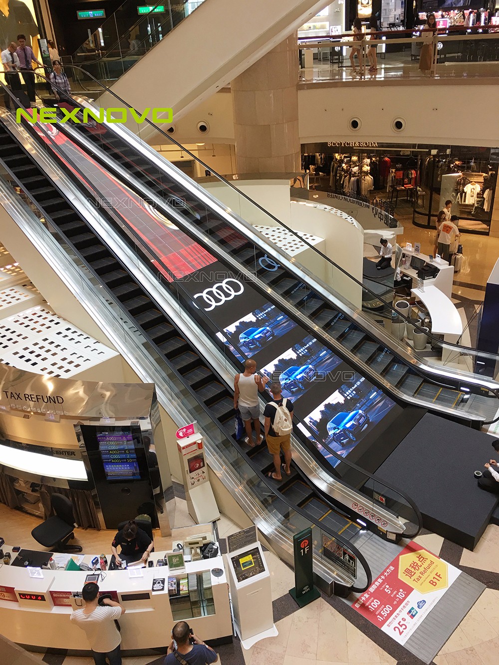 Taipei 101 mall transparent LED display(图4)