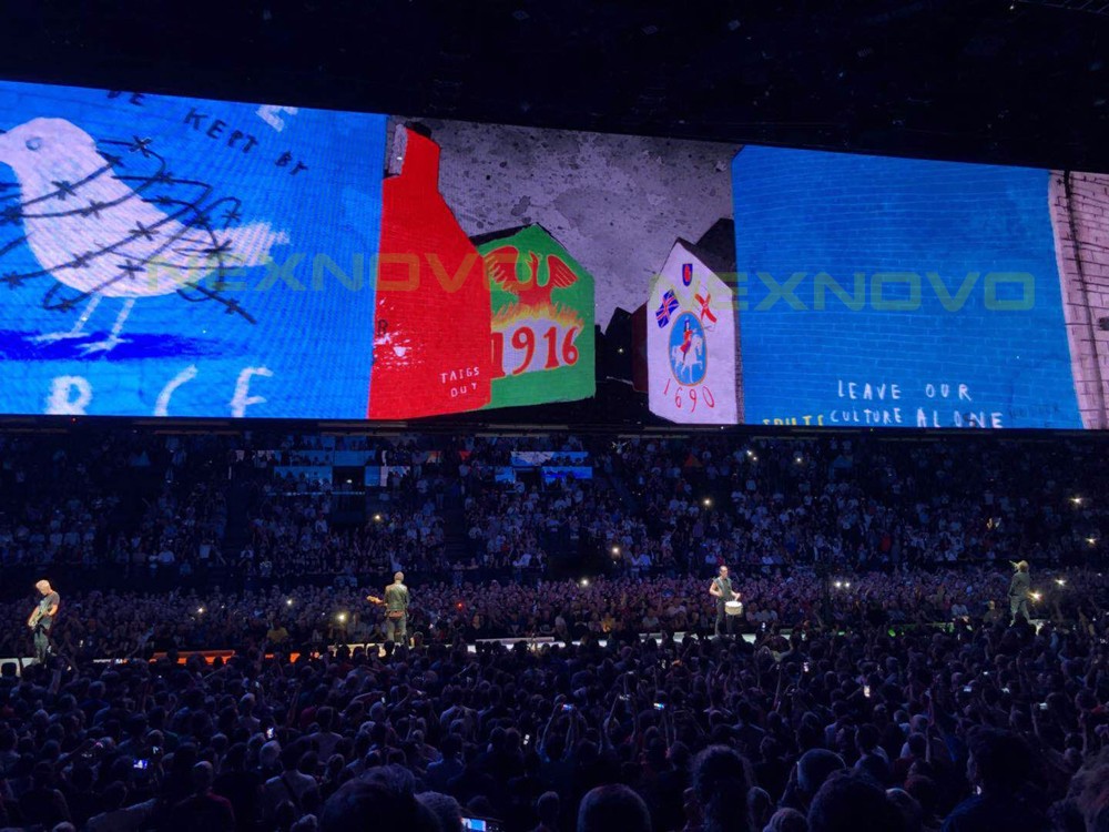 U2 concert Transparent LED display(图2)