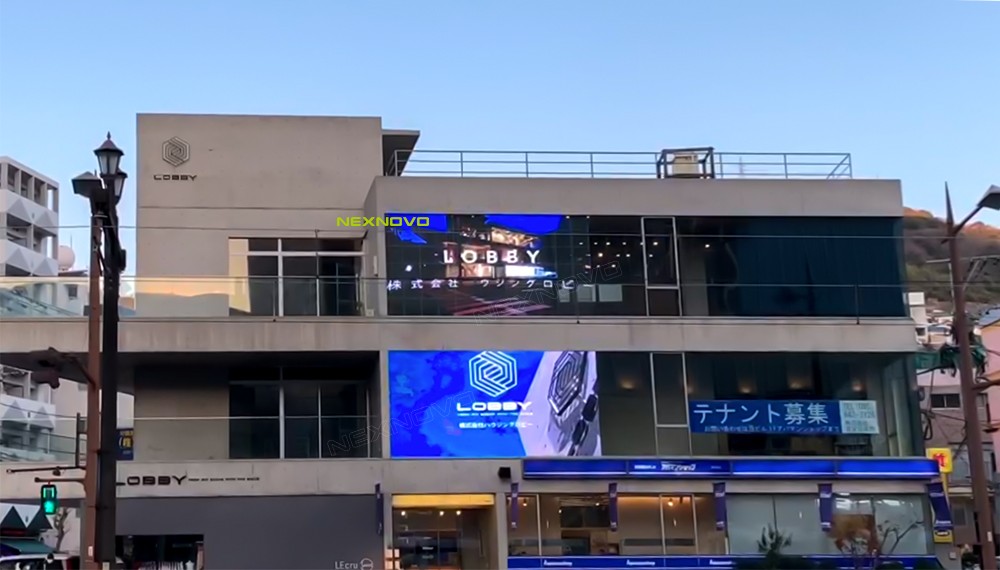 Transparent display p3 for Real estate office in Nagasaki,Japan(图1)