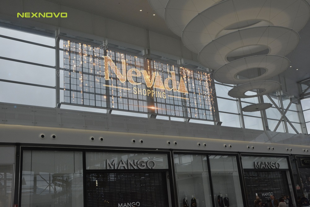 NEVADA Shopping mall with NEXNOVO transparent LED screen(图4)