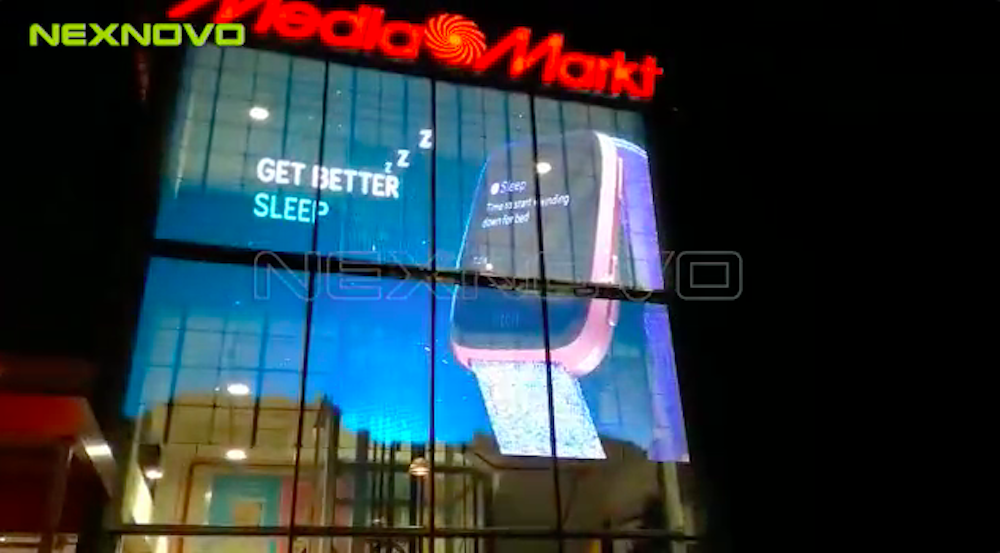 XRW16 Glass wall advertising on MediaMarkt, Belgium(图5)